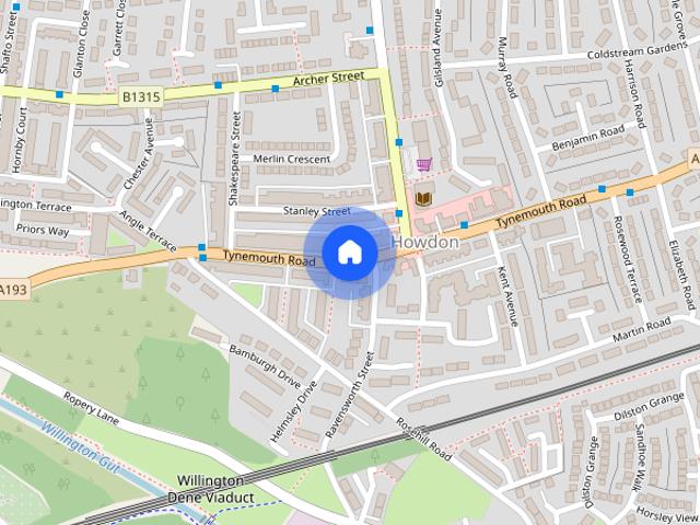 Burn Terrace, Rosehill, Wallsend, North Tyneside