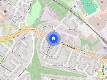 Burnbank Road ML3 Hamilton, ML3, Lanarckshire, South West Scotland