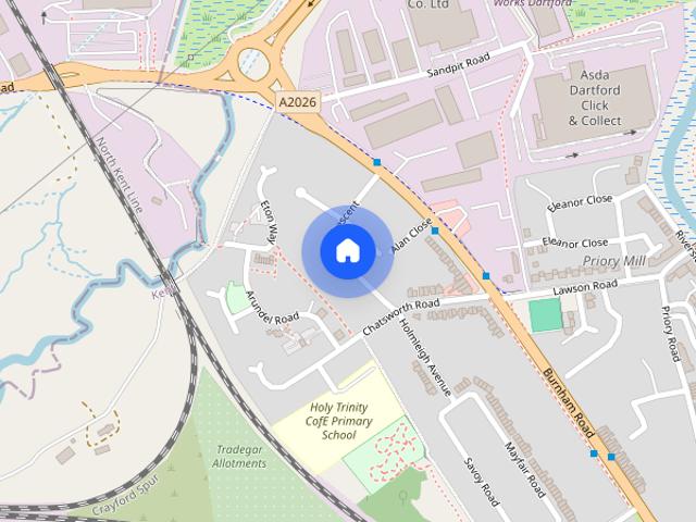 Burnham Crescent, Dartford, Kent, DA1