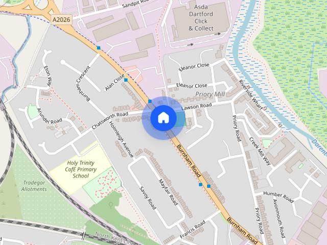 Burnham Road, Dartford, Kent, DA1