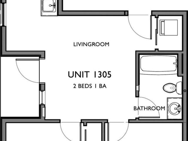 Burnie 1 & 2 1 Bedroom Apartment for Rent at 5980 E Burnside St, Portland, OR 97215 Mt. Tabor