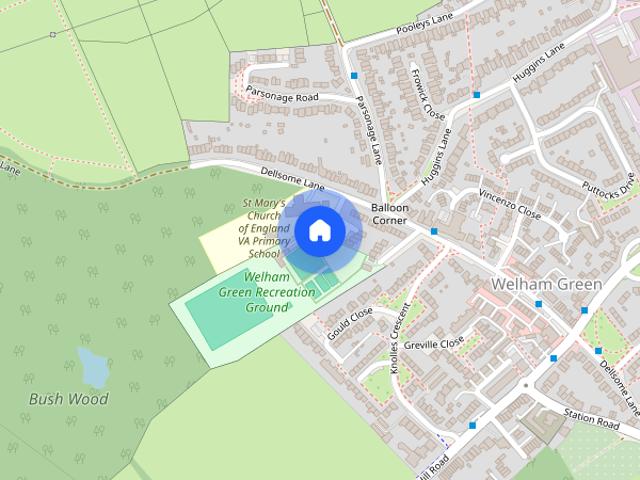Bushwood Close, Welham Green, North Mymms, Hatfield