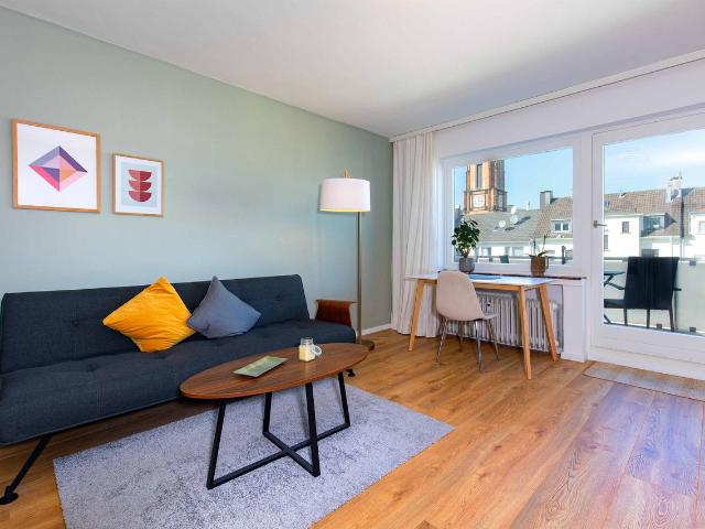 Business Apartment with balcony in Elberfeld, Wuppertal Amsterdam Apartments for Rent