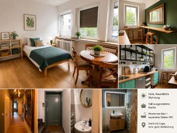 Business Living Unterbilk • All Inclusive • Serviced Apartment