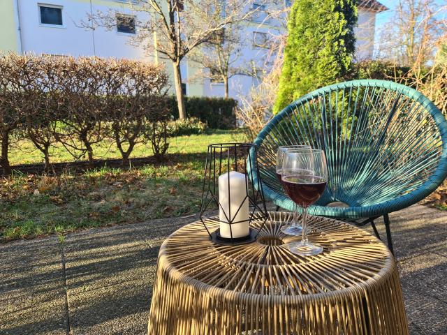 Businessaparmtent with WLAN I terrace