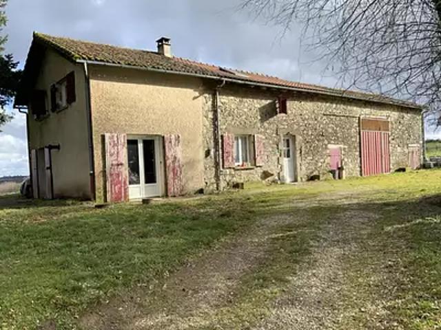 Bussière Galant 87230 Achat / Vente maison 5 pièces t5 jardin cave