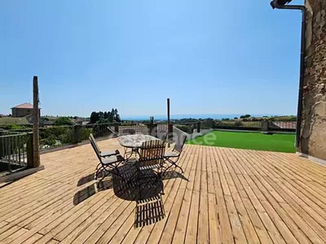 Bussières 42510 Achat / Vente maison 9 pièces t9 terrasse cave