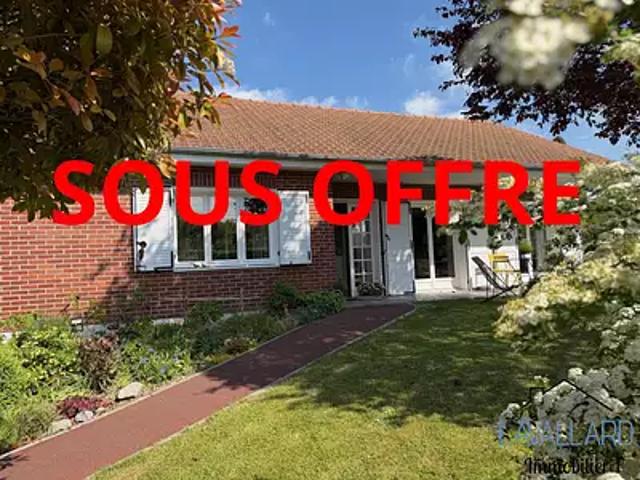 Bussy lès Daours 80800 Achat / Vente maison 5 pièces t5 terrasse parking