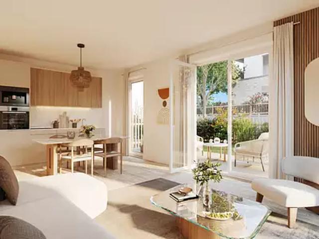 Bussy Saint Georges 77600 Programme neuf appartement neuf à vendre t2 RT 2012
