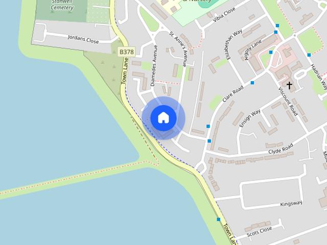 Buttercup Square, Stanwell, Staines Upon Thames, Middlesex, TW19