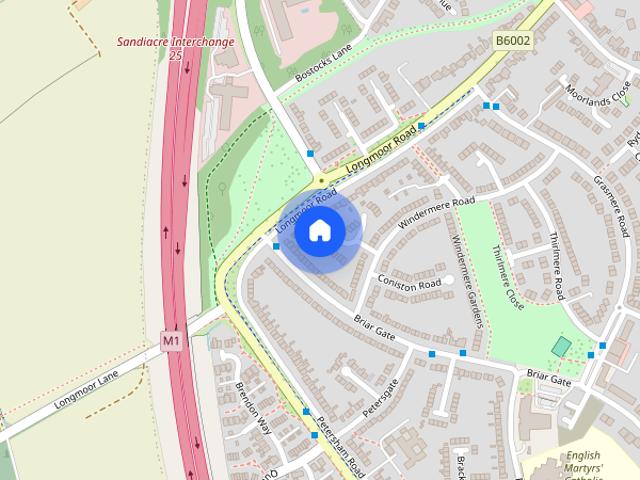 Buttermere Close, Long Eaton, Derbyshire