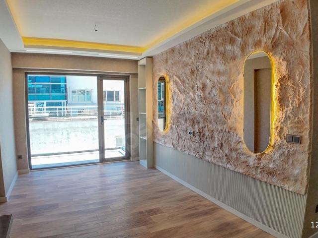 BÜYÜKESAT MH KOZA CD ÜZERİ TEK BLOK SİTEDE 1+1 EŞYALI YERDEN ISITMALI KİRALIK DAİRE.!