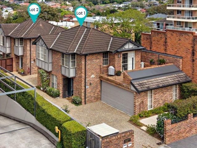Buy one or buy both Rare dual townhome opportunity 3 bedrooms each in the heart of Balgowlah
