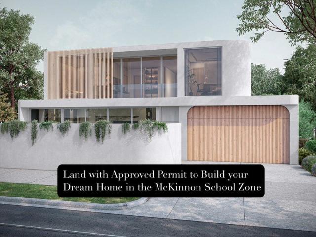 Buy the Land with Approved Permit. And Build Your Dream Home in the McKinnon School Zone. S
