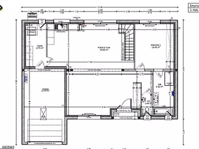 Buzançais 36500 Programme neuf maison neuf à vendre 7 pièces