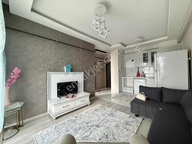 Bymen Pelşin Sitesinde 1+1 Eşyalı Cambalkonlu Arakat Kiralık!