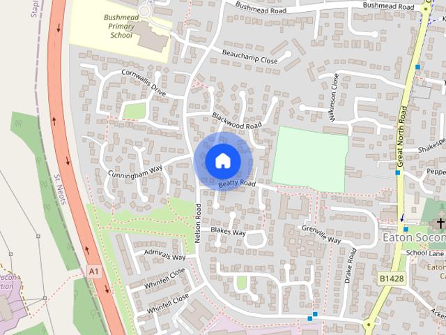 Byng Close, Eaton Socon, PE19