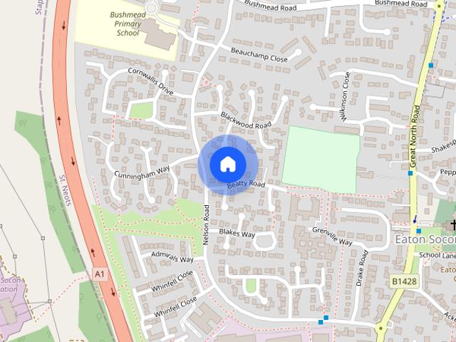 Byng Close, Eaton Socon, PE19