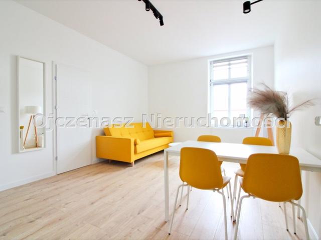 Na sprzedaż nowoczesne 34 m² w odrestaurowanej kamienicy w centrum