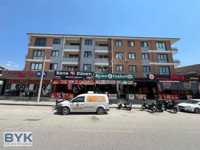 Byk' Dan! Cadde Üzeri! Eşyalı! Kiralık 1+1 Daire!