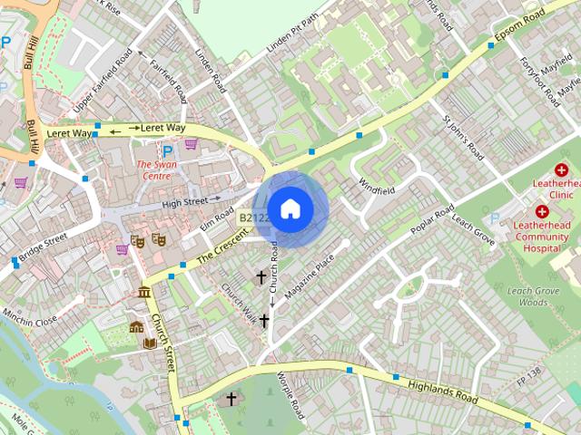 Byron Place, Leatherhead, KT22