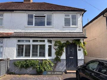 Byron Road, Addlestone KT15, 3 bed semi detached house to rent, £2,350 pcm | PrimeLocation