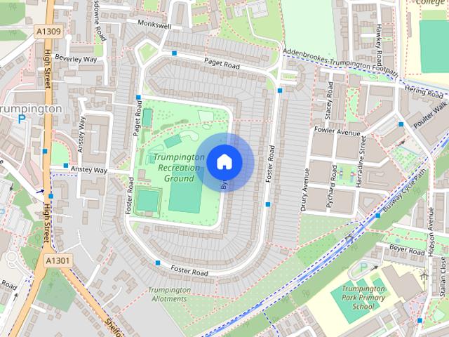 Byron Square, Trumpington