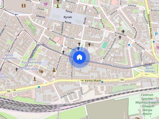 Bytom centrum, 3 pokoje wynajmę