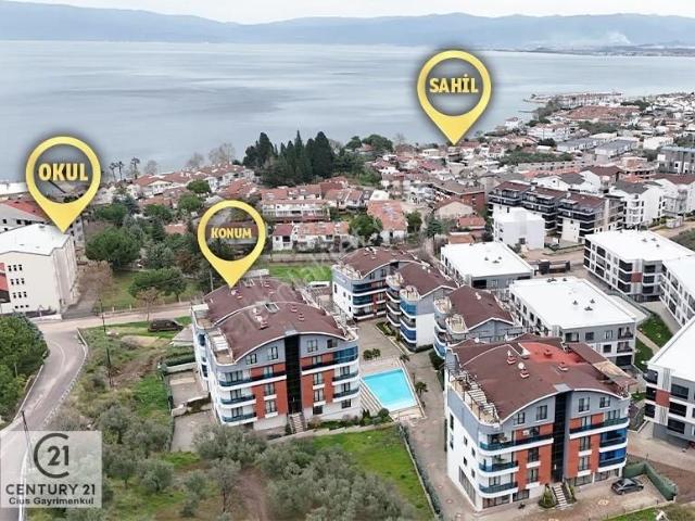 C21 Cius Kurşunlu'da Havuzlu Site İçerisinde 2+1 Dubleks Daire