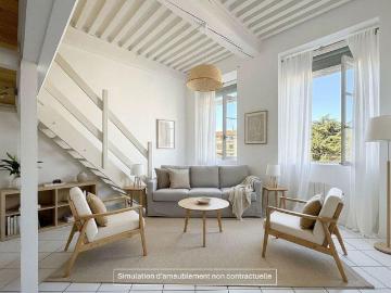 Cœur Croix Rousse – T2 calme vue dégagée 3° étage ascenseur 58m² Lyon 4ème