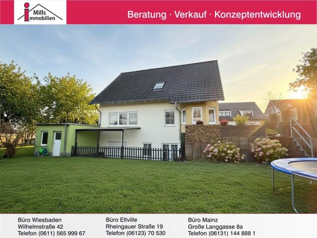 Ca. 7km von Bingen entfernt in Dorsheim: Attraktives freistehendes Einfamilienhaus