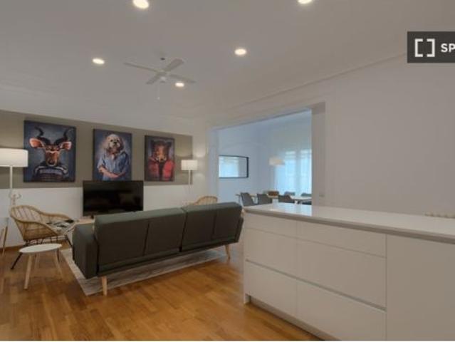 Cama en habitación compartida en piso de 5 habitaciones en Barcelona