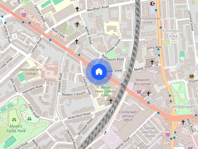 Camberwell New Rd, Oval Camberwell,Elephant & Castle Brixton,Peckham, SE5
