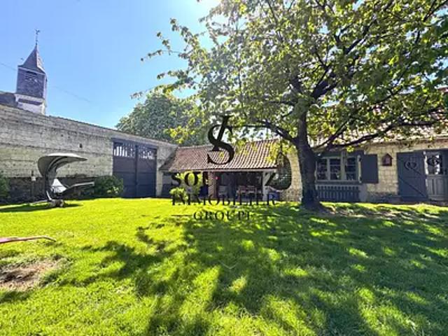 Camblain l'Abbé 62690 Achat / Vente maison 9 pièces t9 terrasse parking