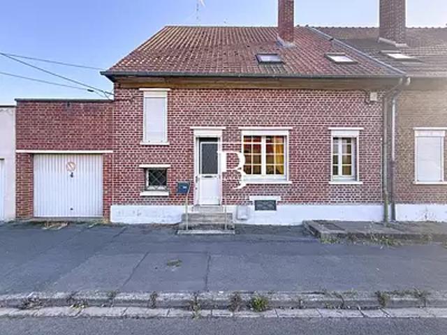 Cambrai 59400 Achat / Vente maison 4 pièces t4 garage