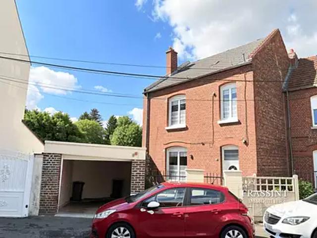 Cambrai 59400 Achat / Vente maison 5 pièces t5 terrasse garage