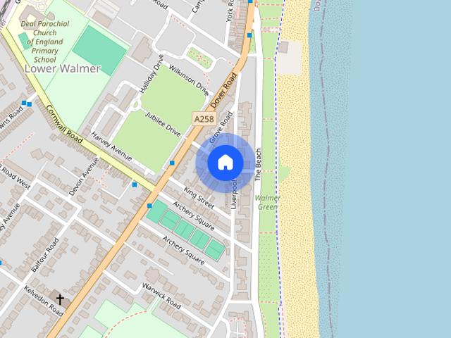 Cambridge Road, Walmer, Deal, Kent, CT14
