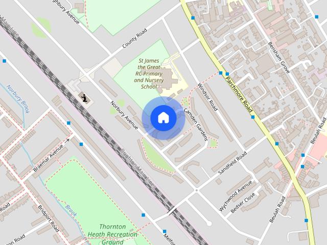Camden Gardens, Thornton Heath