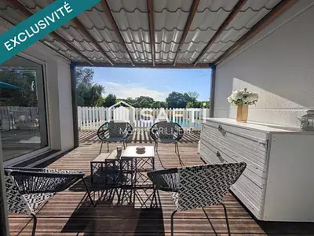 Camiac et Saint Denis 33420 Achat / Vente maison 6 pièces t6 piscine
