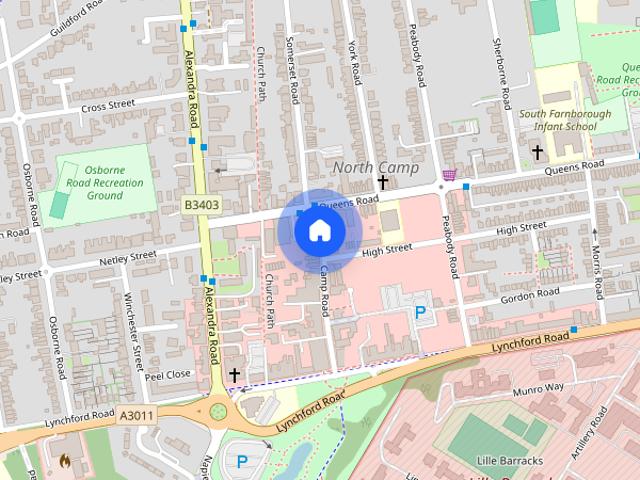 Camp Road, Farnborough, Farnborough, GU14