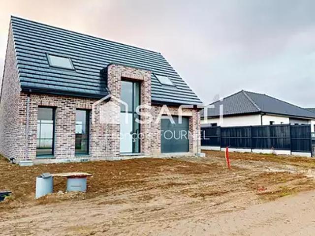 Campagne lès Wardrecques 62120 Achat / Vente maison 5 pièces t5 parking