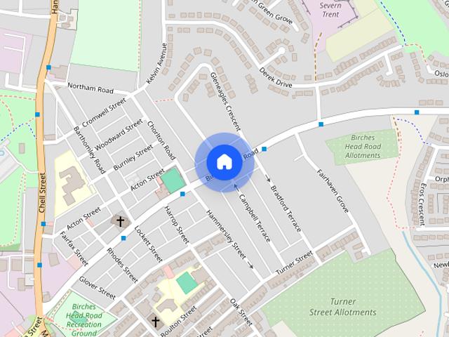 Campbell Terrace, Birches Head, Stoke on Trent, ST1