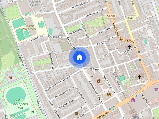 Campden Hill Road, London W8