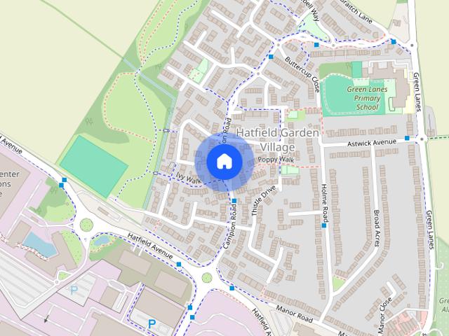 Campion Road, Hatfield, Hertfordshire, AL10