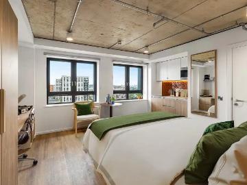 Canvas Student Arthur House London Student Accommodation | Amber