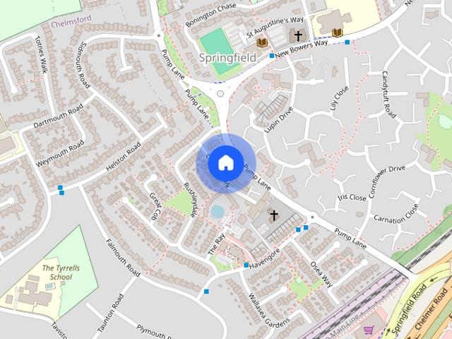 Canvey Walk, Chelmsford, Essex, CM1