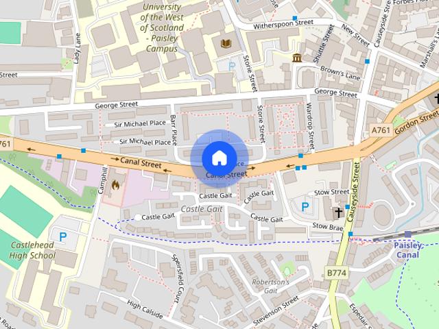 Canal Terrace, Paisley, Renfrewshire, PA1