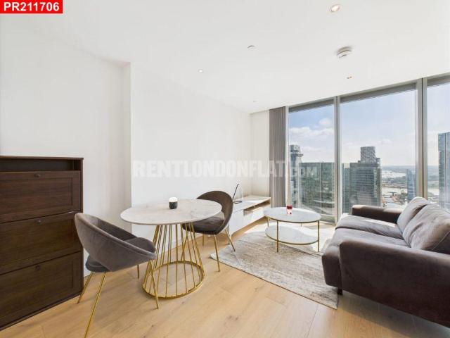 Canary Wharf – Studio Flat Studio to rent £2,496 pcm £576 pw