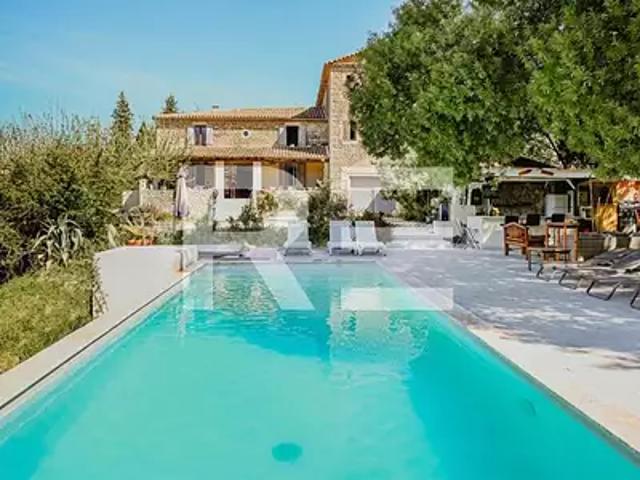 Canaules et Argentières 30350 Achat / Vente maison 19 pièces t19 piscine jardin
