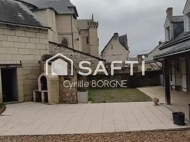 Candes Saint Martin 37500 Achat / Vente maison 11 pièces t11 terrasse parking